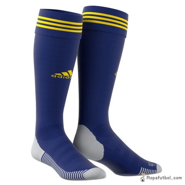 Calcetines Suecia Replica Segunda Ropa 2018 Azul